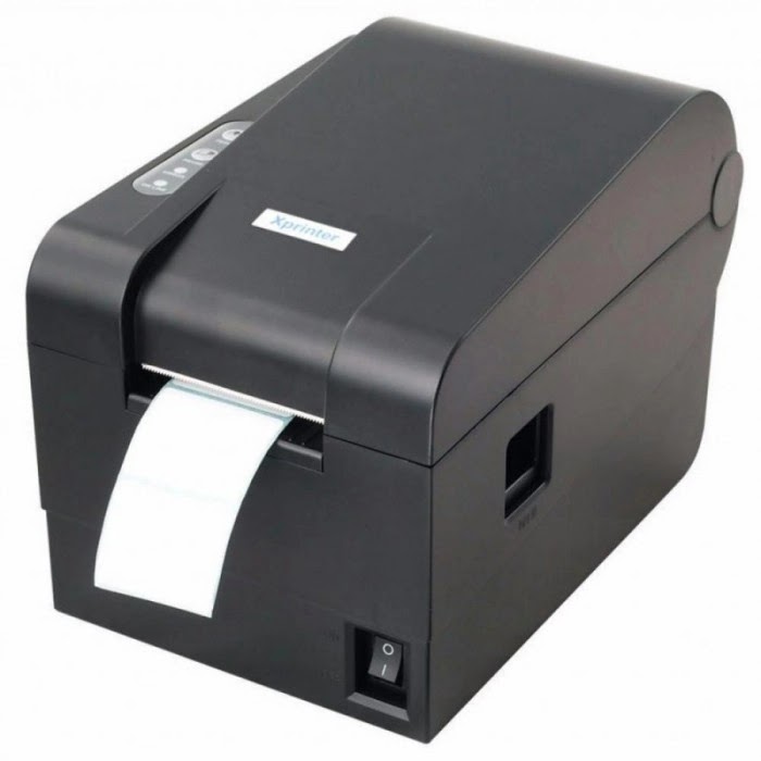 Принтер етикеток Xprinter XP-235B USB, термодрук, ширина до 60 мм