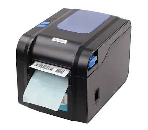 Принтер етикеток Xprinter XP-370B USB, термодрук, ширина до 80 мм